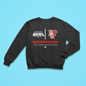 Ventures Bowl Bowling Green Falcons At Hancock Whitney Stadium Sweatshirt