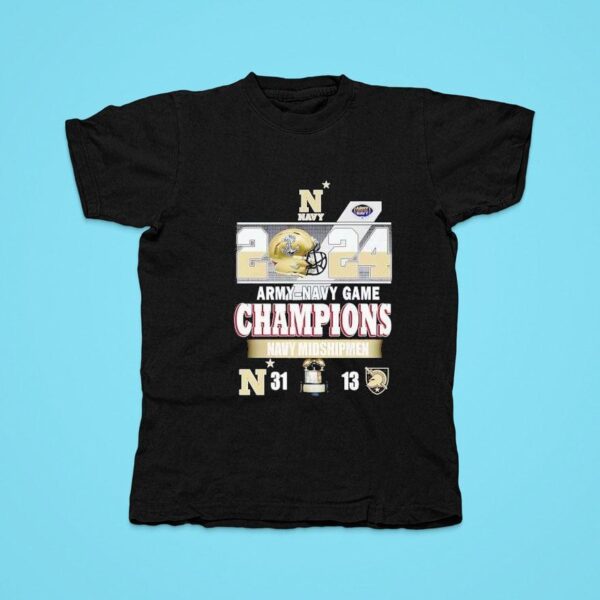 Army Navy Game Champions Navy Midshipmen Tshirt