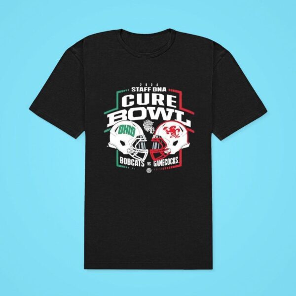 Cure Bowl Champions Ohio Bobcats Head To Head Classic Tshirt