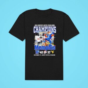 Scooter Coffee Frisco Bowl Champions Memphis Tigers Tshirt