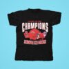 Staffdna Cure Bowl Champions Jacksonville State Gamecocks Helme Tshirt