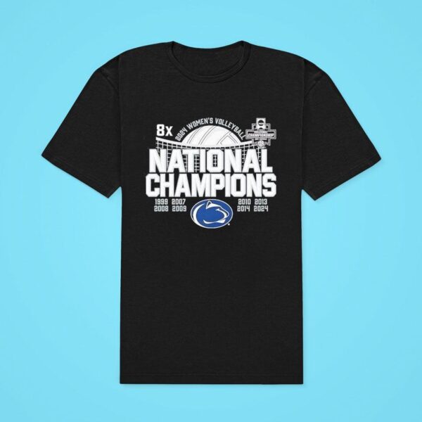 X National Penn State Nittany Lions Women Volleyball Champions Classic Tshirt