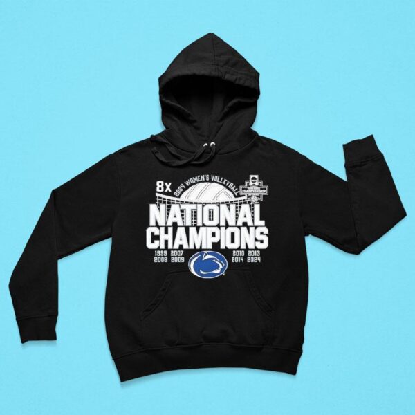 X National Penn State Nittany Lions Women Volleyball Champions Hoodie