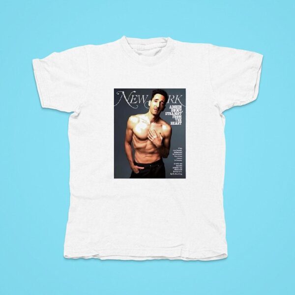 Adrien Brody Covers The Latest Issue Of New York Magazine Tshirt