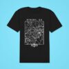 Athens Ga Map Bella Robertson Classic Tshirt