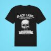 Black Label Society Strength Determination Society Worldwide Est Skull Tshirt