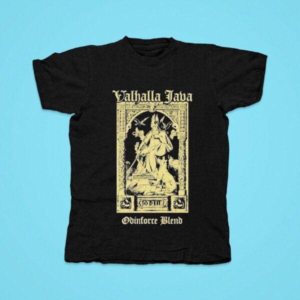 Black Label Society Valhalla Java Odinforce Blend Tshirt