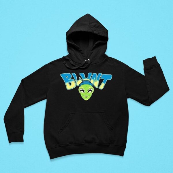 Blunt Alien Face Hoodie