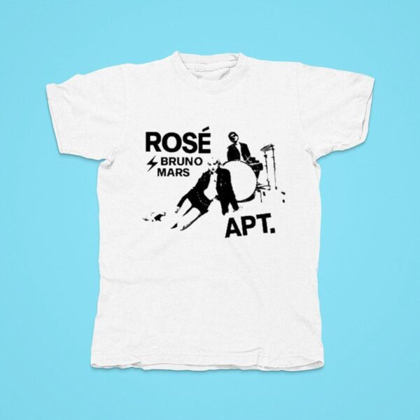 Bruno Mars And Rose Apt Tshirt