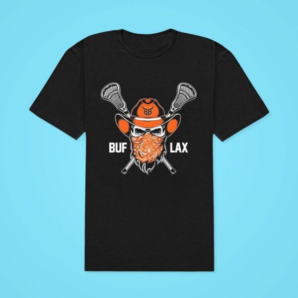 Buf Lax Buffalo Bandits Lacrosse Skull Classic Tshirt