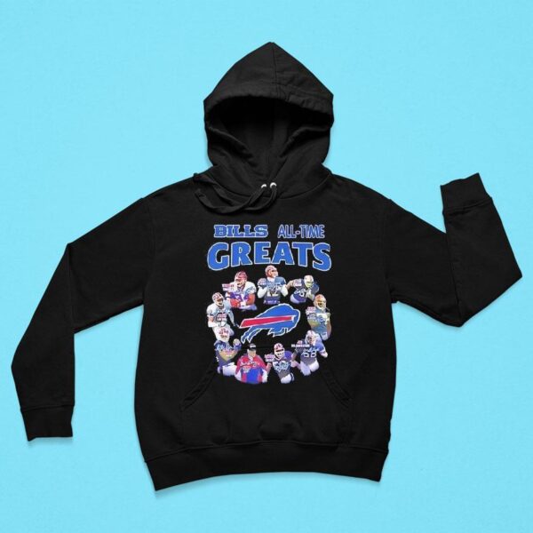 Buffalo Bills All Time Greats Football Hoodie