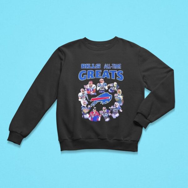 Buffalo Bills All Time Greats Football Sweatshirt