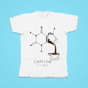 Caffeine Code Chemistry Tshirt