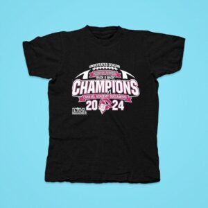 Caravel Academy Buccaneers Undefeated Season Class A Football Back Back Championship Tshirt