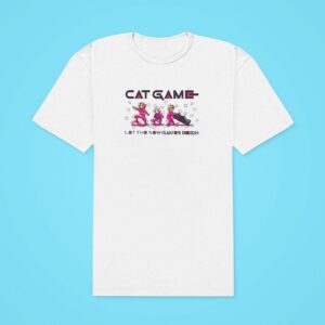 Cat Game Let The New Games Begin Tshirt