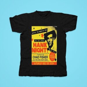 Chad Fisher And The Hank Night Band Dec Avondale Brewing Company In Birmingham Al Tshirt