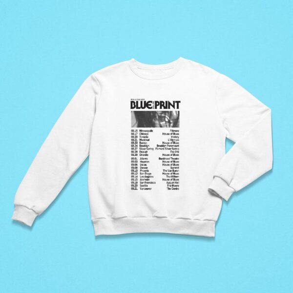 Colde Blueprint World Tour Sweatshirt