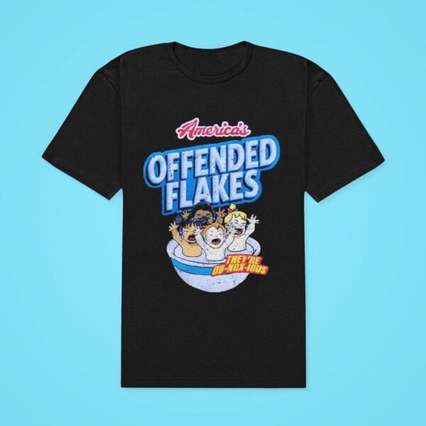 Derek Holland America S Offended Flakes They Re Ob Nox Ious Tshirt