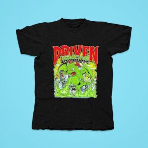 Driven Dragon Cartoon Tshirt