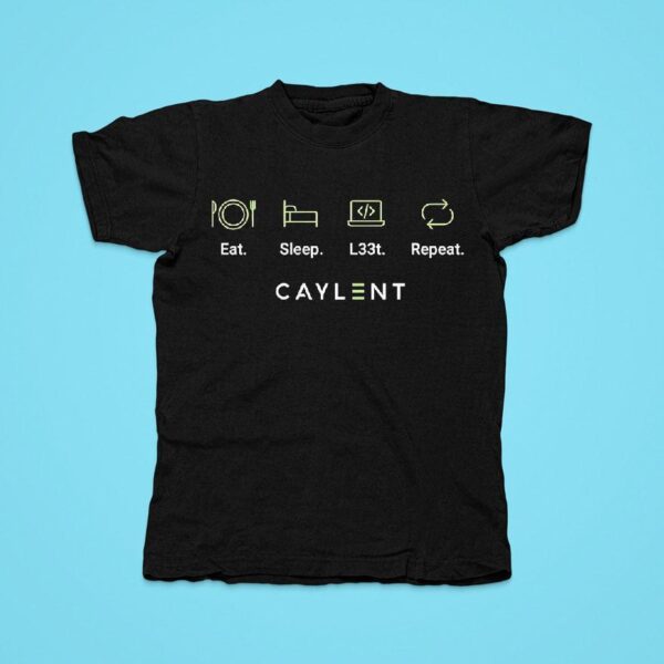 Eat Sleep Lt Repeat Caylen Tshirt