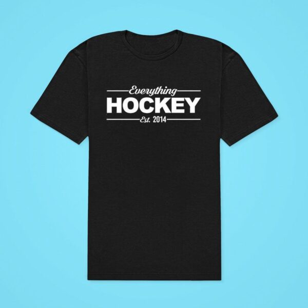 Everything Hockey Est Logo Classic Tshirt