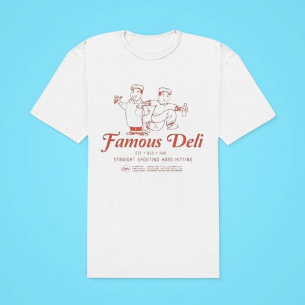 Famous Deli Straight Shooting Hard Hitting Classic Tshirt