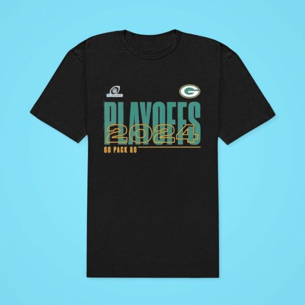 Green Bay Packers Nfl Playoffs Go Pack Go Classic Tshirt