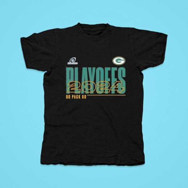 Green Bay Packers Nfl Playoffs Go Pack Go Tshirt