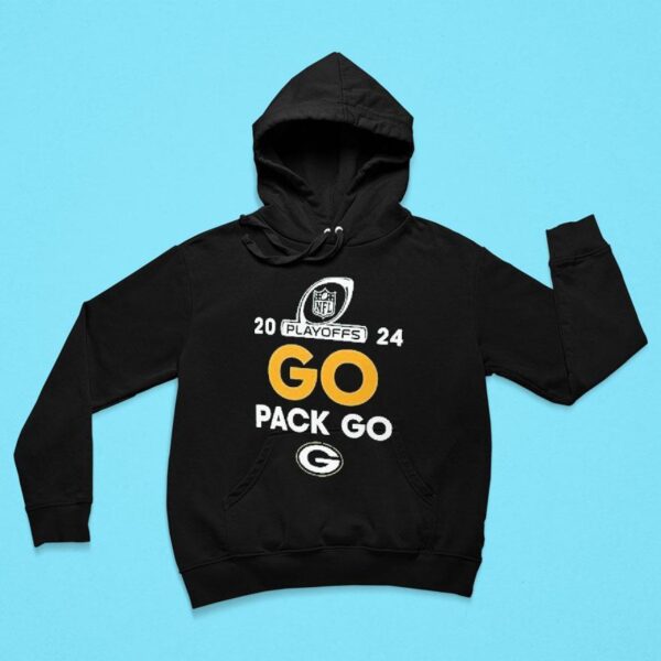 Green Bay Packers Go Pack Go Nfl Playoffs Hoodie