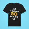 Green Bay Packers Go Pack Go Nfl Playoffs Tshirt