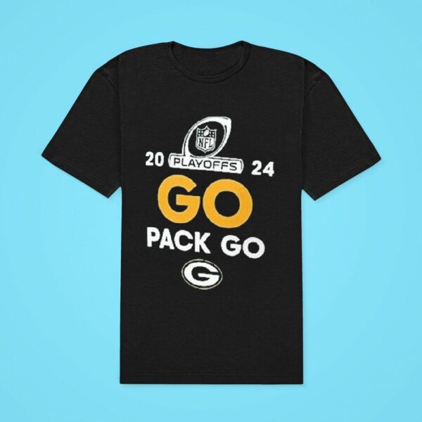 Green Bay Packers Go Pack Go Nfl Playoffs Tshirt