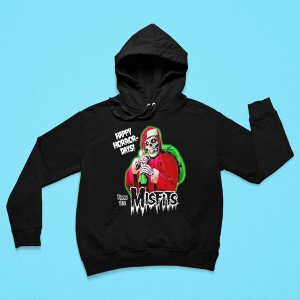 Happy Horror Days From The Misfits Merry Christmas Hoodie