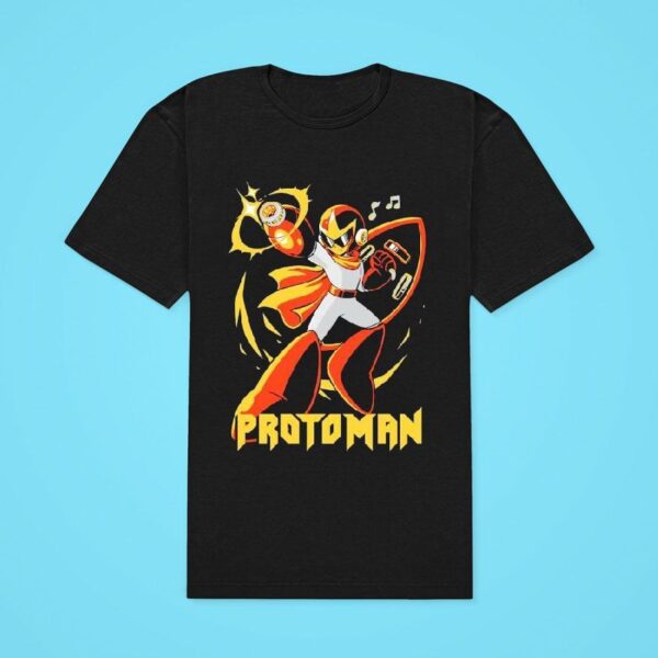 Heavy Metal Proto Man Classic Tshirt