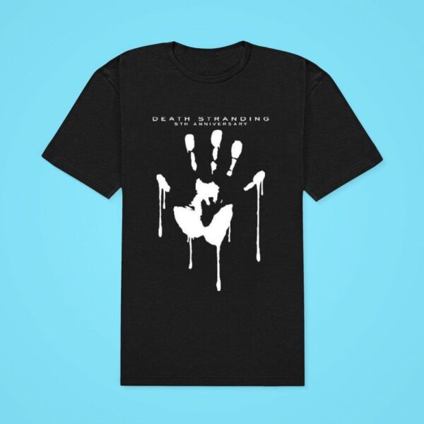 Hideo Kojima Death Stranding Th Anniversary Hand Classic Tshirt