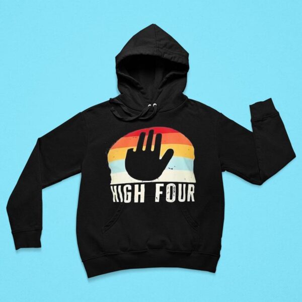 High Four Vintage Hoodie