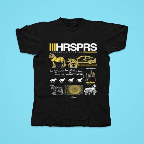 How Many Hrsprs Does A Horse Make Tshirt