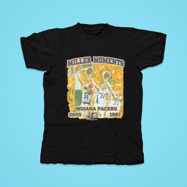 Indiana Pacers Miller Moments Tshirt