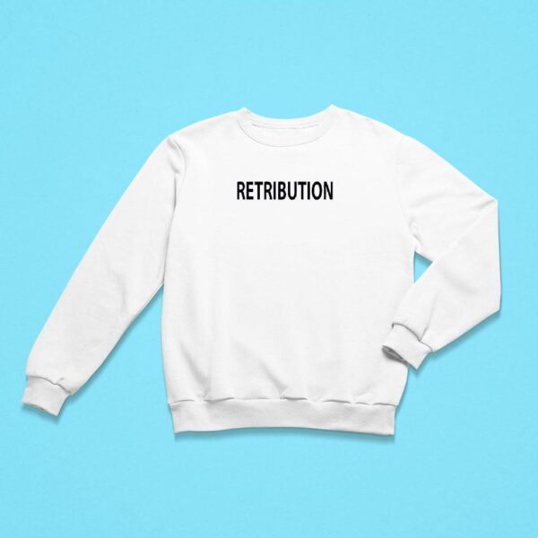 Ivan Raiklin Wearing Retribution Sweatshirt