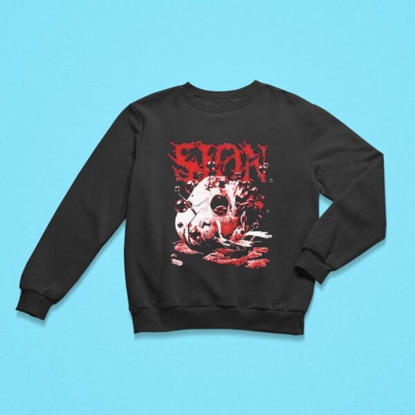 Jared Dines I Just Launched Sion Skull Sweatshirt