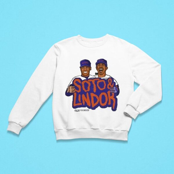 Juan Soto And Francisco Lindor New York Mets Sweatshirt