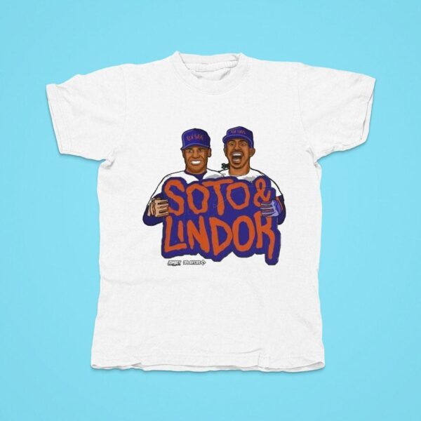 Juan Soto And Francisco Lindor New York Mets Tshirt