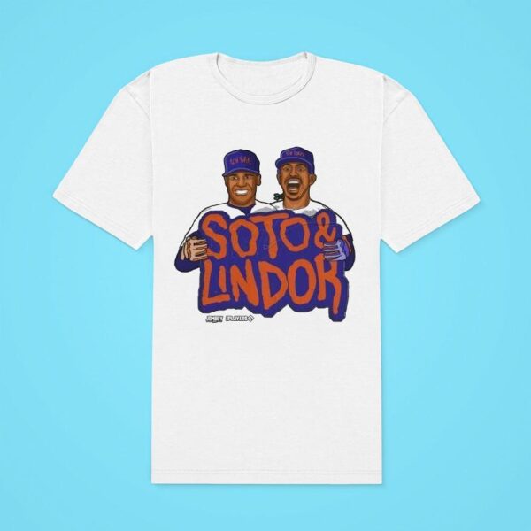 Juan Soto And Francisco Lindor New York Mets Tshirt