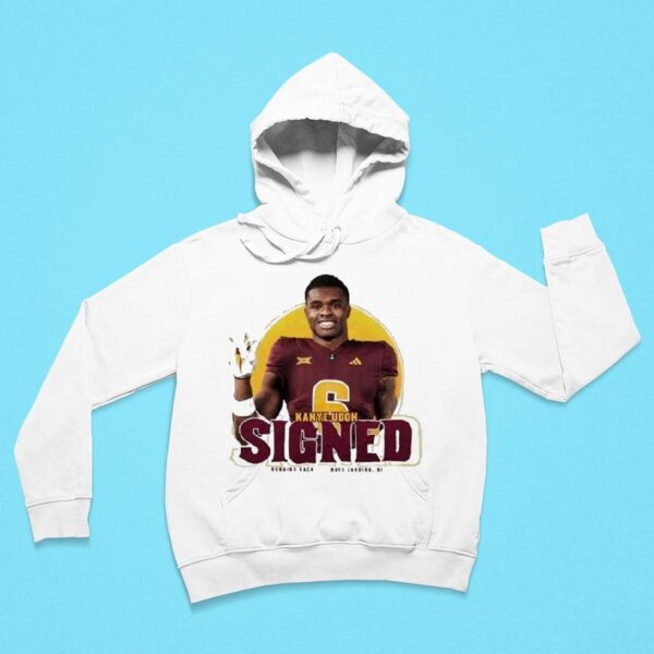 Kanye Udoh Signned Running Back Mays Landing Nj Hoodie