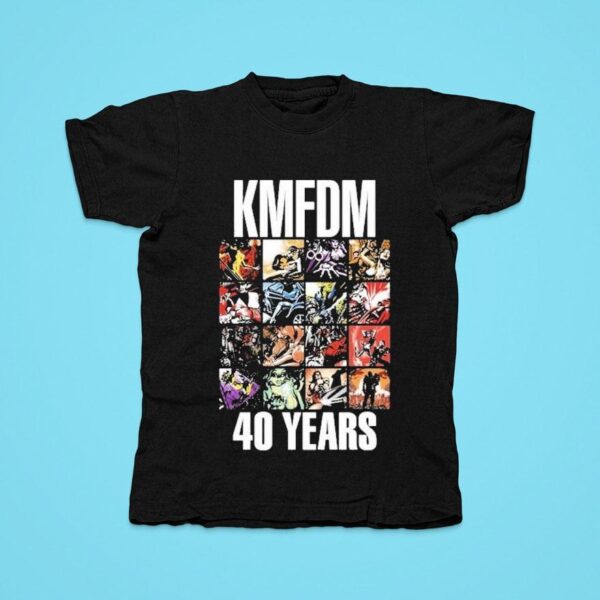 Kmfdm Years Anniversary Tour Tshirt