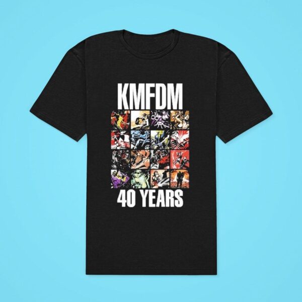 Kmfdm Years Anniversary Tour Tshirt