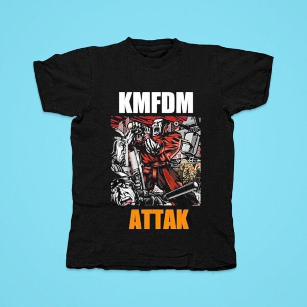 Kmfdm Attak Volunr To The Ultimate System Of Life Tshirt