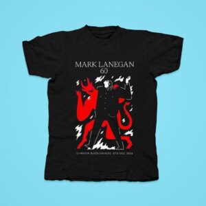 Mark Lanegan At Roundhouse In London Uk On Dec Tour Tshirt