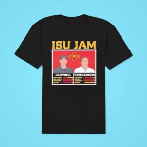 Matt Campbell And Tj Otzelberger Isu Jam Iowa State Cyclones Tshirt