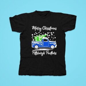 Merry Christmas Pittsburgh Panthers Tshirt