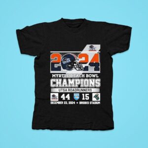 Myrtle Beach Bowl Champions Utsa Roadrunners Brooks Stadium Tshirt